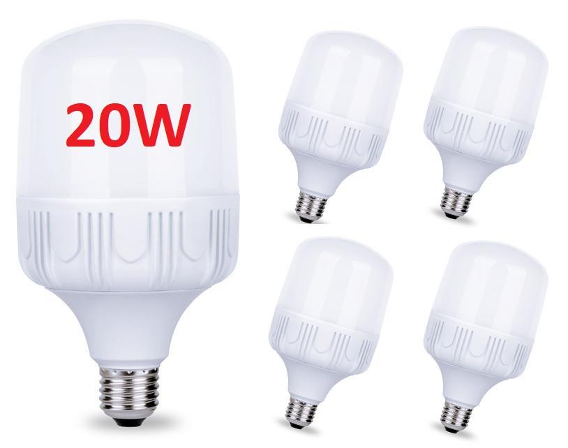 [HCM]Bộ 5 bóng đèn Led 20W cao cấp