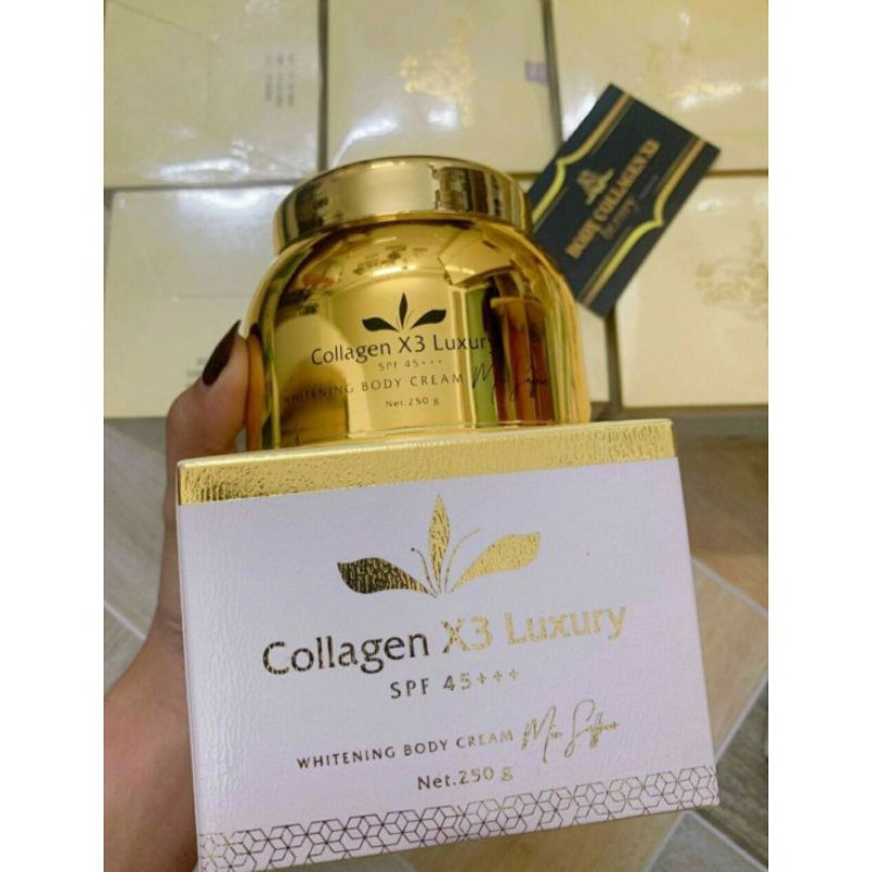 Body Collagen X3 Luxury Mẫu Mới 250gr