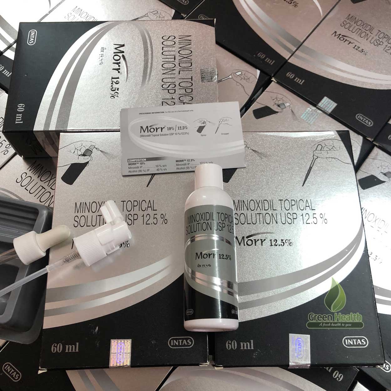 Dung dịch mọc râu Minoxidil 12,5% Morr