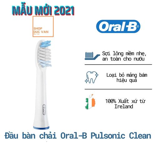 [ Dòng mới 2021 ] Đầu Bàn Chải Thay Thế Pulsonic Clean Đầu Lông Mềm Dành Cho Trẻ Em và Người Có Chân Răng Nhạy Cảm [ Shop Đức Vân ]