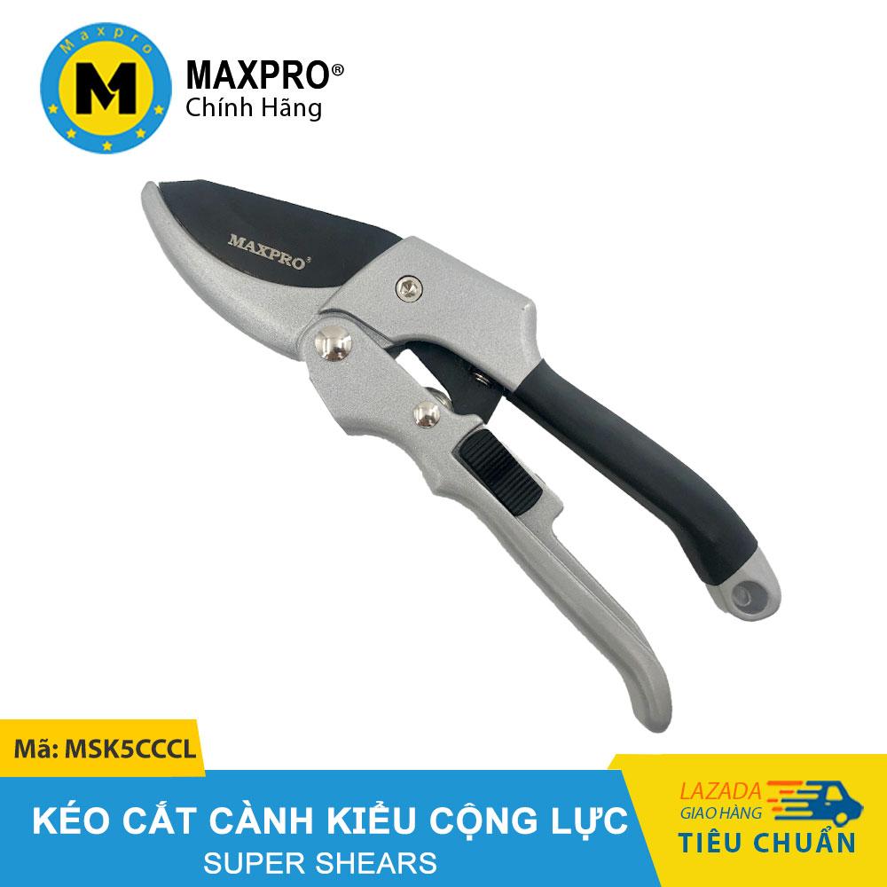Kéo cắt tỉa cây cảnh kéo cắt cành maxpro kiểu cộng lực - msk5cccl