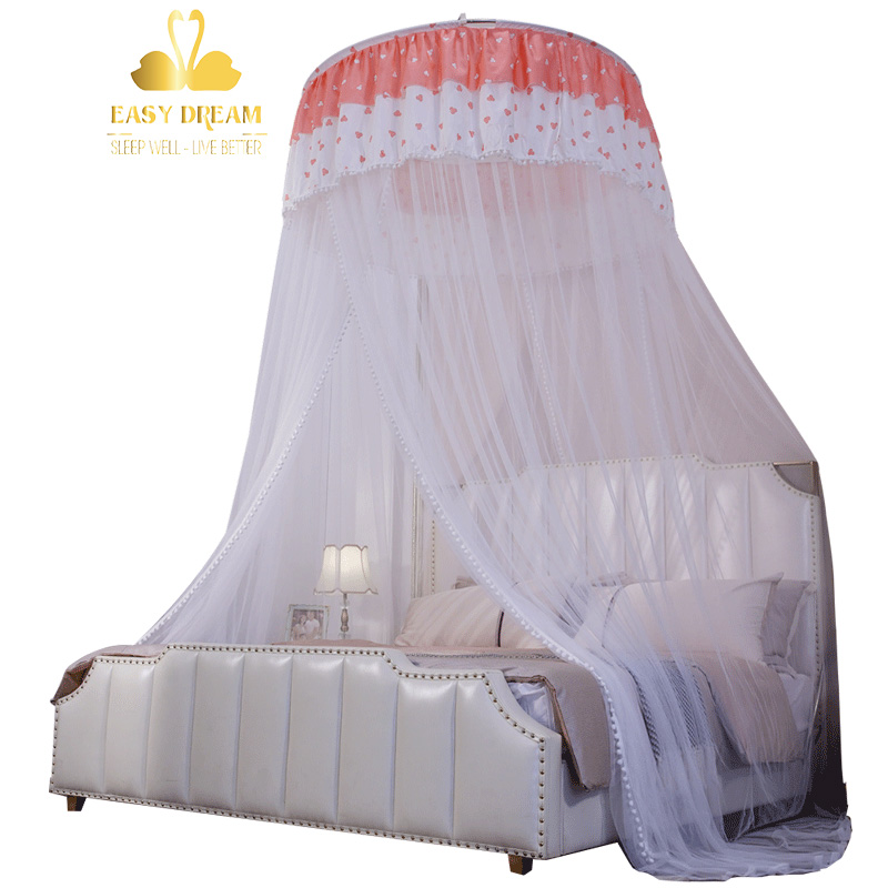 [HCM]EASY DREAM Màn khung tròn đa năng không khoan tường sử dụng được các loại giường từ 1m đến 2.2M  mùng ngủ công chúa hiện đại  thu gọn chống muỗi  phòng ngủ  phòng cưới đẹp  khách sạn  resort homstay quà tặng quà ến
