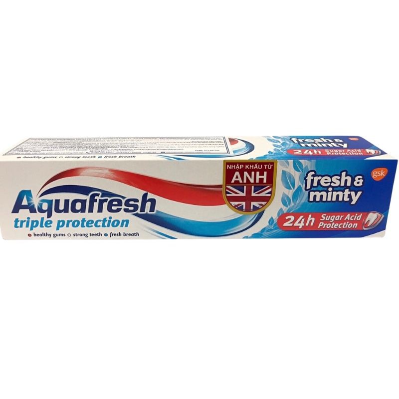 Kem đánh răng Aquafresh Triple Protection Cavity 100g