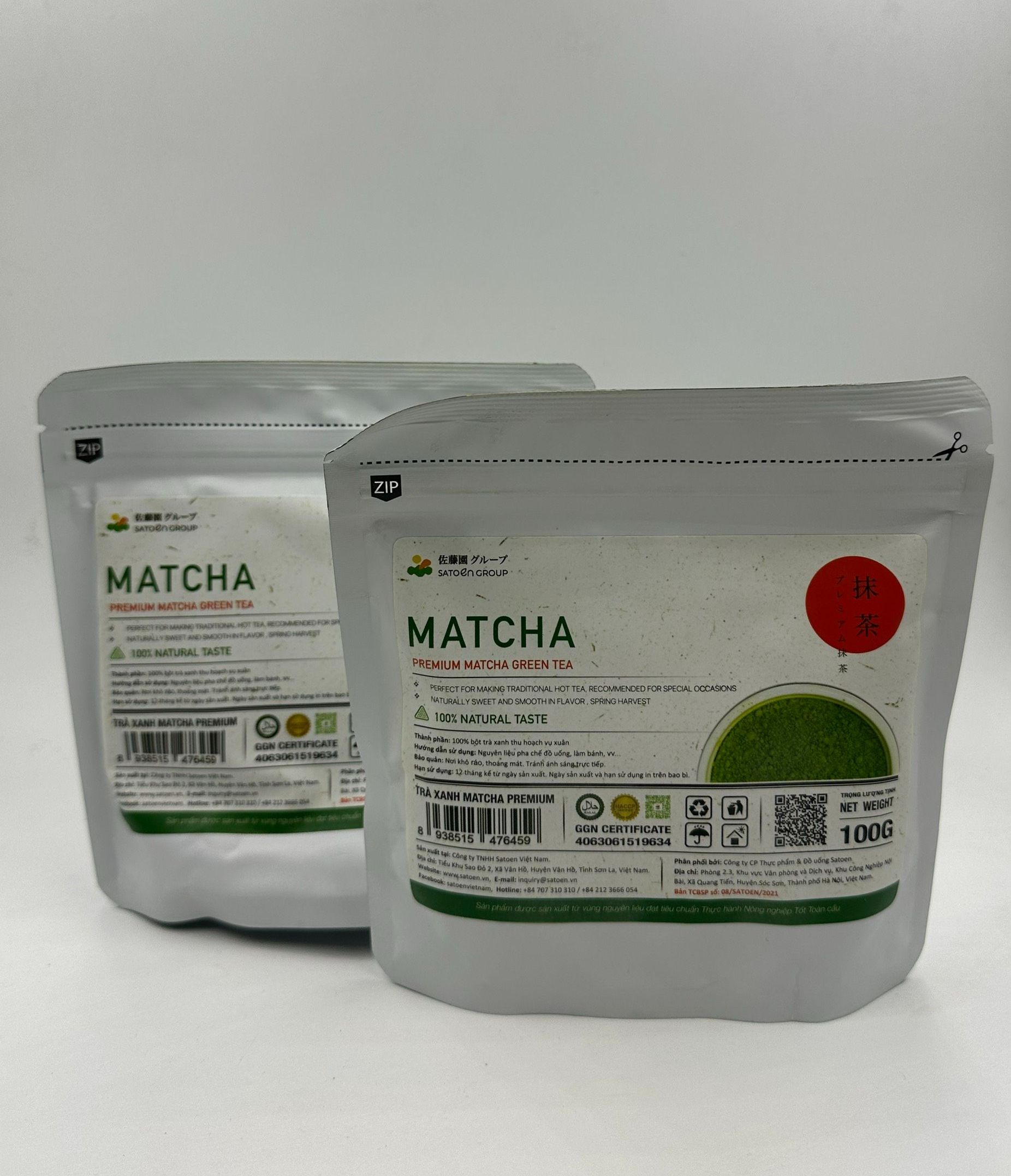 COMBO 200G BỘT TRÀ XANH MATCHA PREMIUM VỤ XUÂN