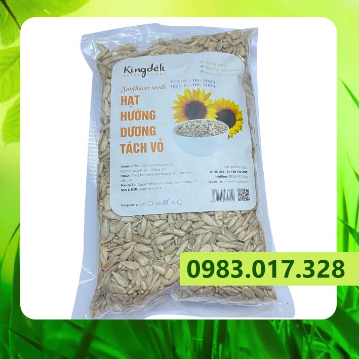 Hạt hướng dương tách vỏ 1kg
