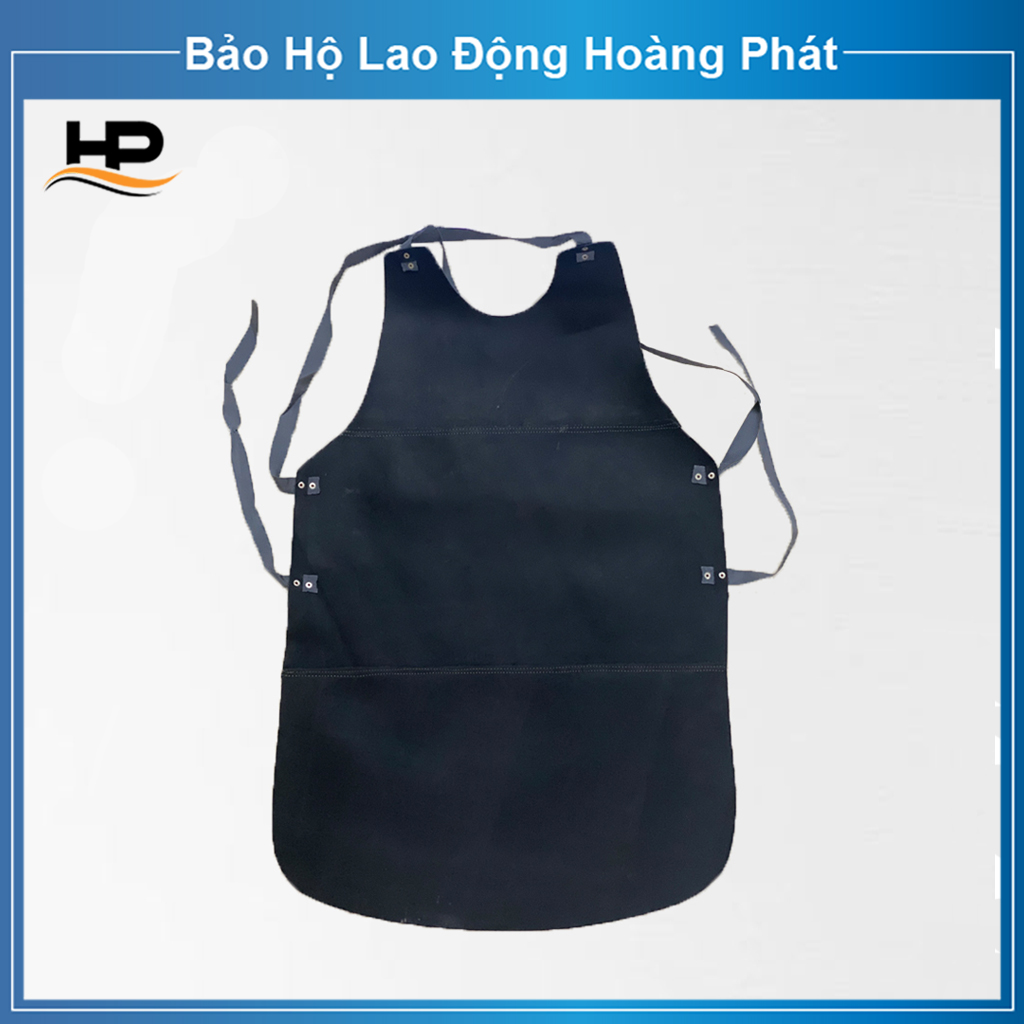 Yếm da hàn xì, yếm cơ khí chống cháy, chống tia lửa bắn - Áo cơ khí chống cháy