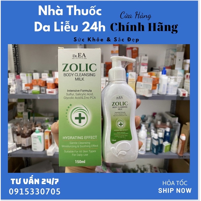 Sữa tắm ZOLIC BODY CLEANSING MILK