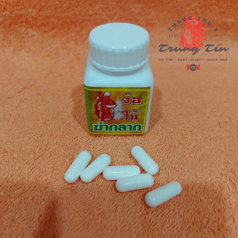 thuốc gà đá  (đặc trị - nấm , mốc , lác) - 1 hủ /10 viên