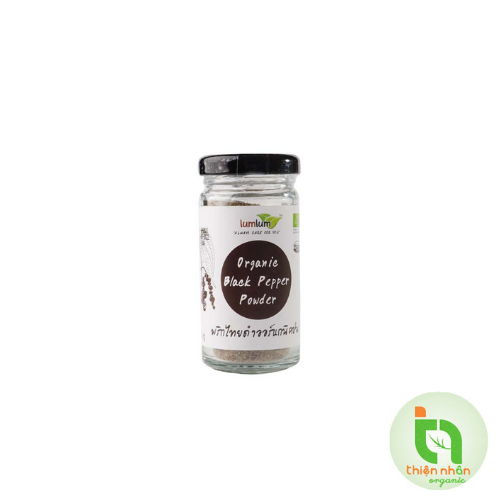 Bột tiêu đen hữu cơ 30g LumLum - Organic Black Pepper Powder 30g LumLum