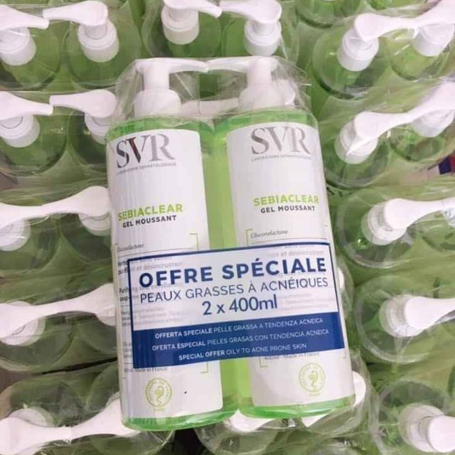 Sữa rửa mặt Svr Sebiaclear Gel Moussant đảm bảo cung cấp các sản phẩm đang được săn đón trên thị trường hiện nay