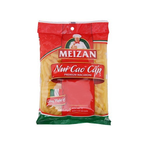 10 gói nui cao cấp meizan gói 200g
