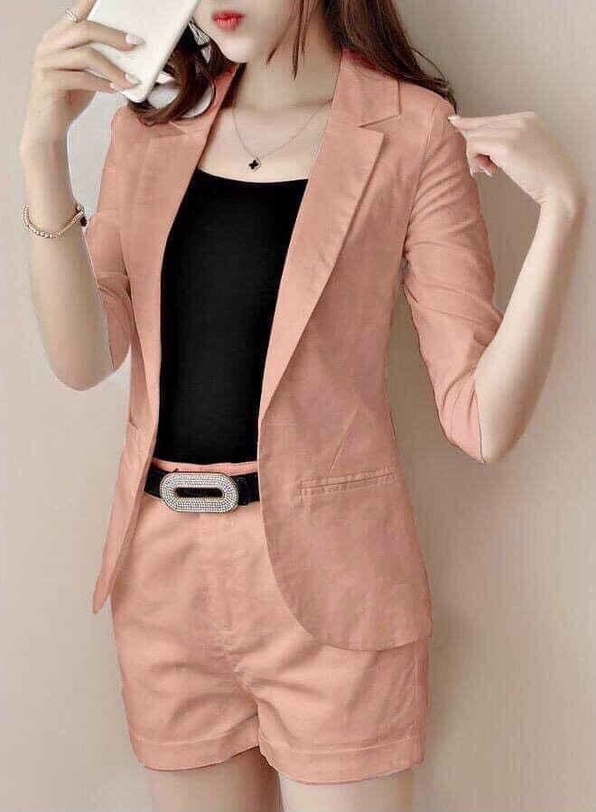 Sét Vest Tay lỡ + quần short