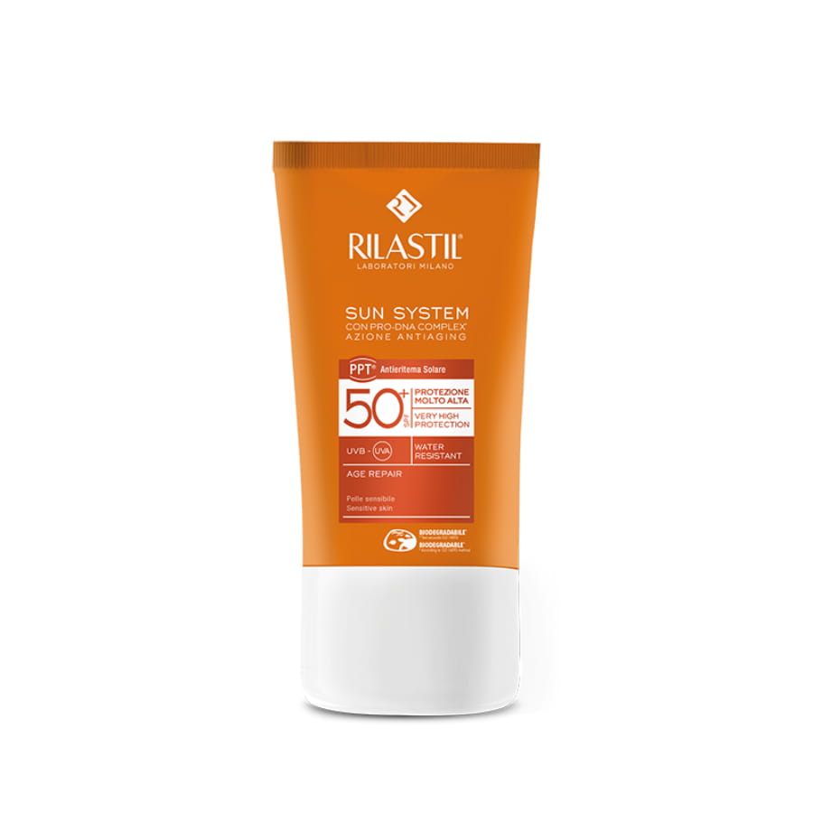 Kem Chống Nắng Gỉam Nếp Nhăn Ngăn Ngừa Lão Hóa Da Rilastil Sun System Ppt Age Repair Spf 50+ (40ml)