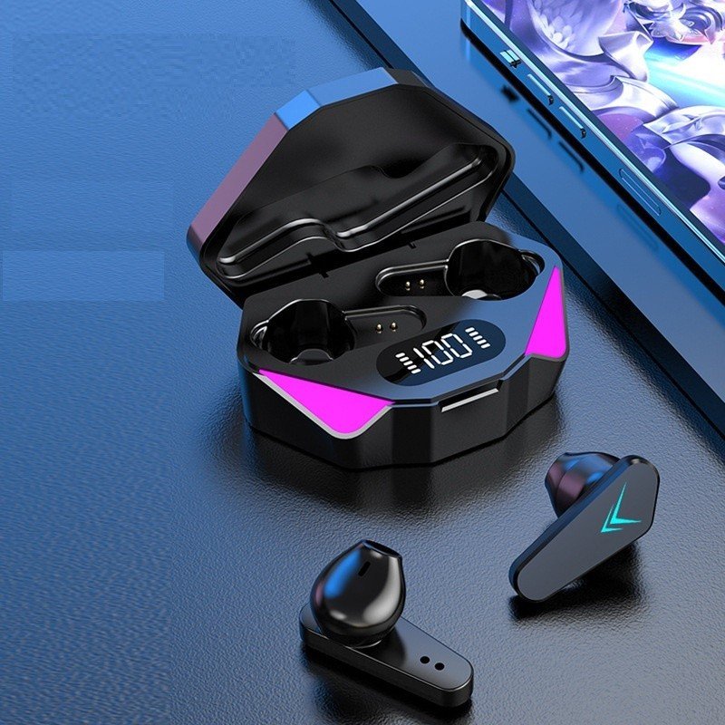  Tai nghe Bluetooth Gaming X15 TWS công nghệ Bluetooth 5.3 cảm biến chạm không có độ trễ âm 