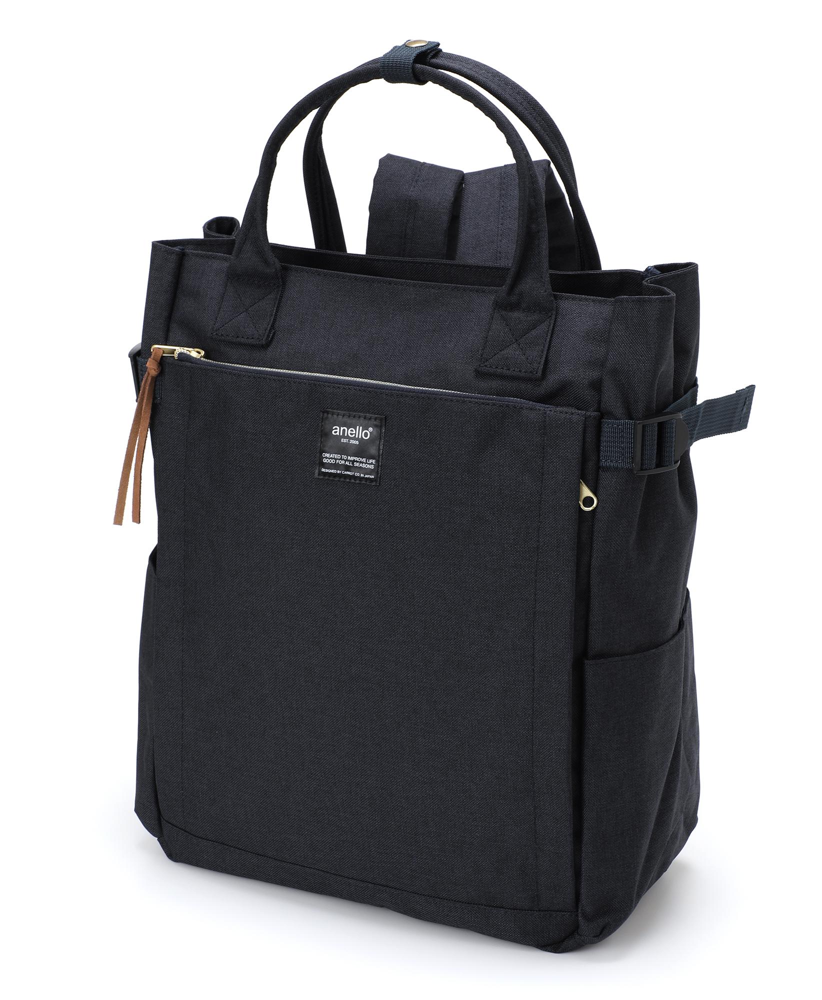 Balo ANELLO vải polyester 10 ngăn đeo 2 kiểu AT-C1225