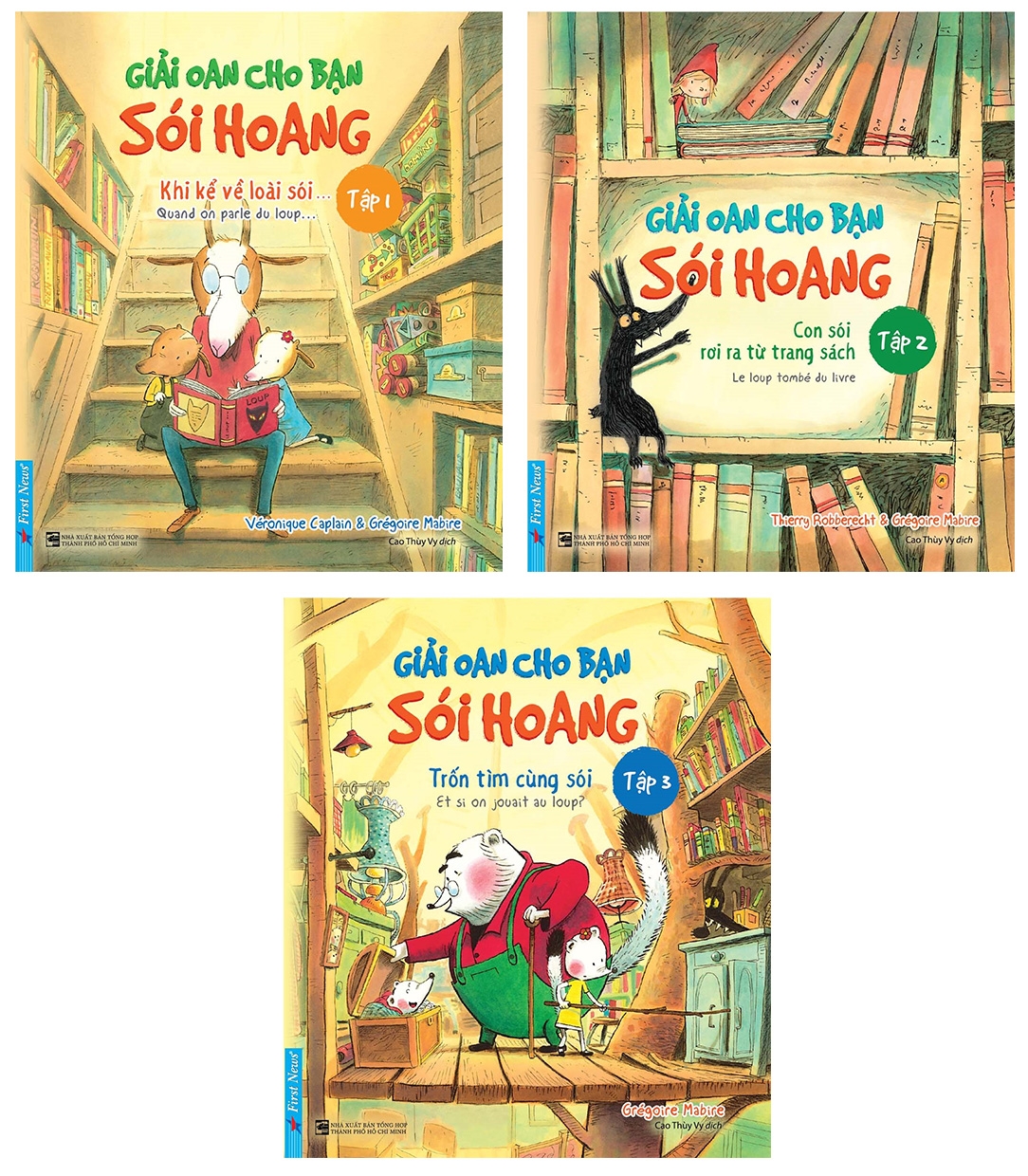 Fahasa - combo sách hay giải oan cho bạn sói hoang