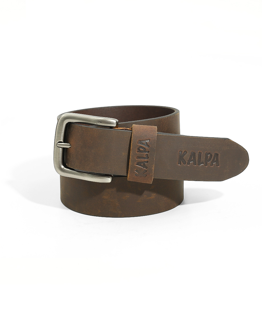 Kalpa waxy leather belt tt01 - dây nịt da sáp