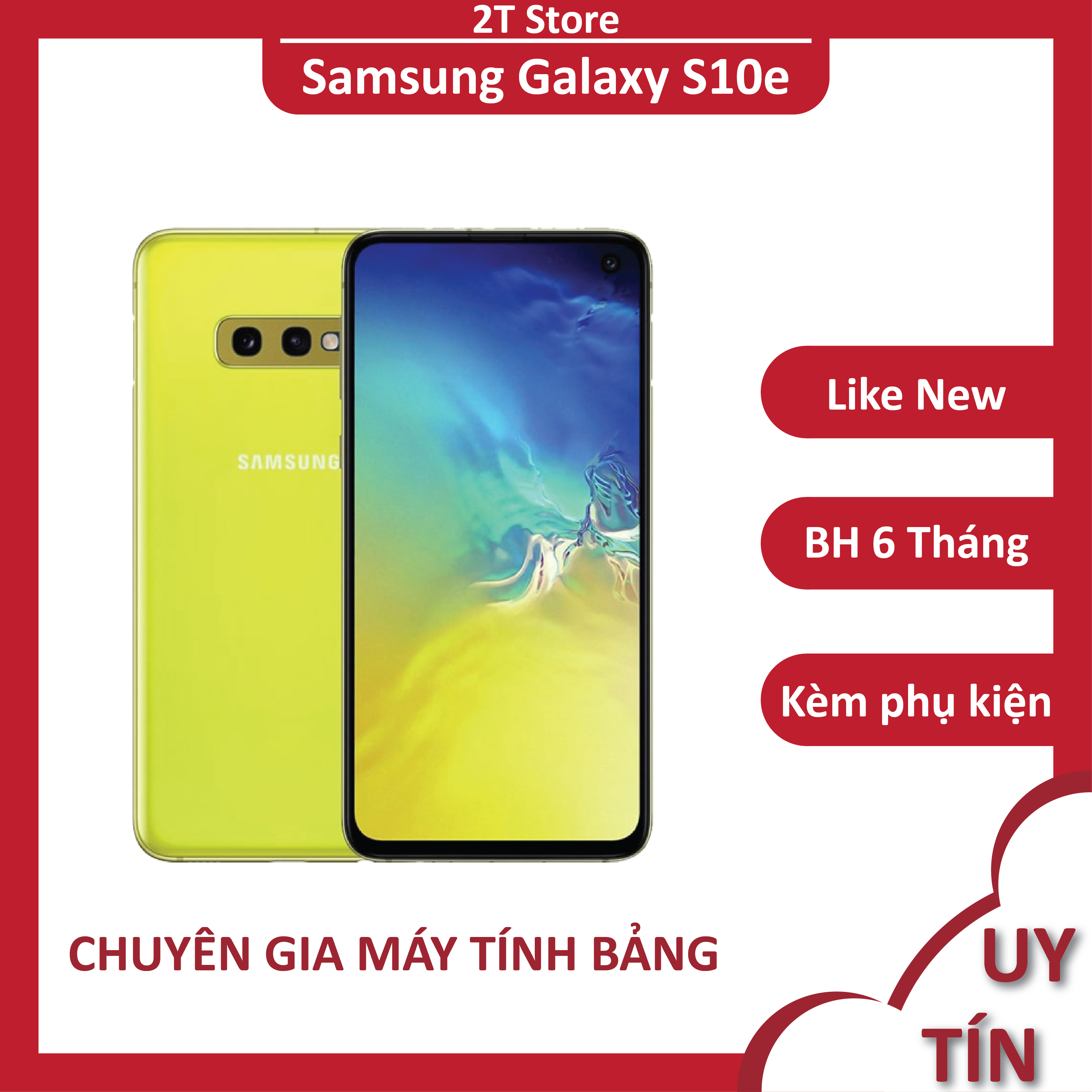 Điện thoại Samsung Galaxy S10e nhỏ gọn ram 6GB chip Snap 855 cấu hình khủng chiến game mượt
