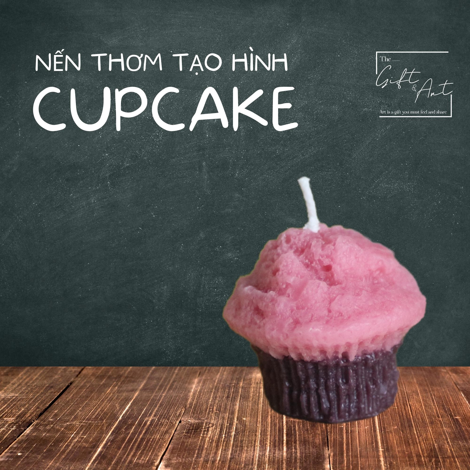 Nến Thơm tạo hình nghệ thuật Cupcake