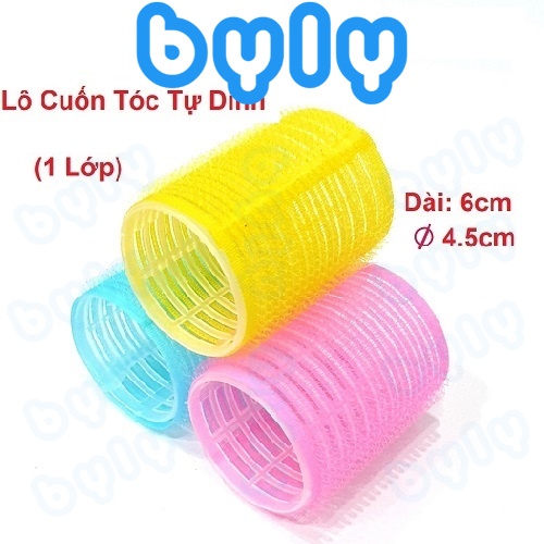 [Ship hỏa tốc] Lô cuốn tự dính uốn tóc tạo kiểu không dùng nhiệt an toàn tiện lợi - ByLy Store