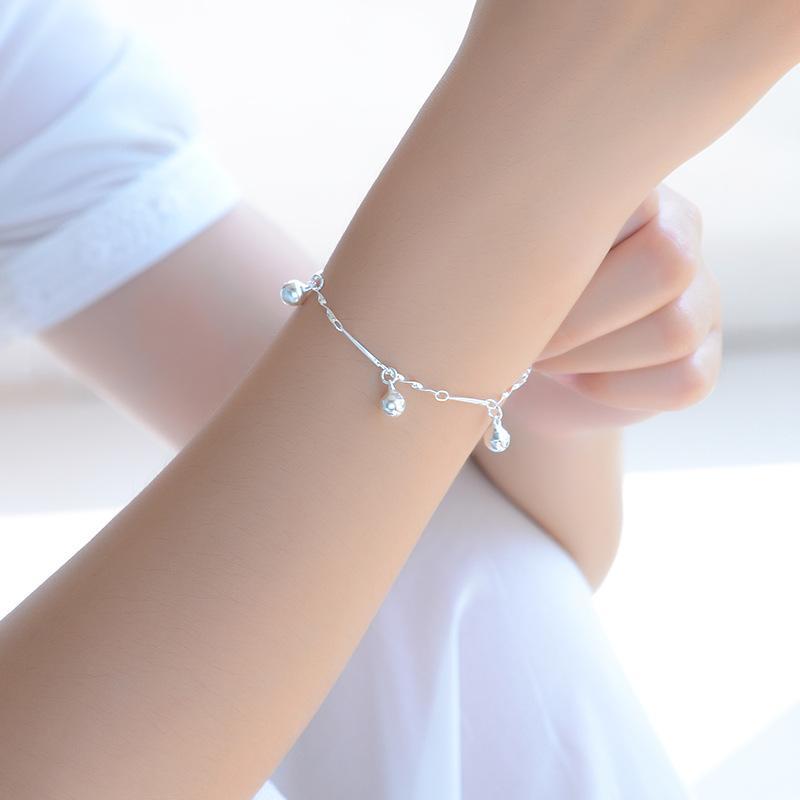 Lắc tay nữ đính chuông đáng yêu ltnu-18