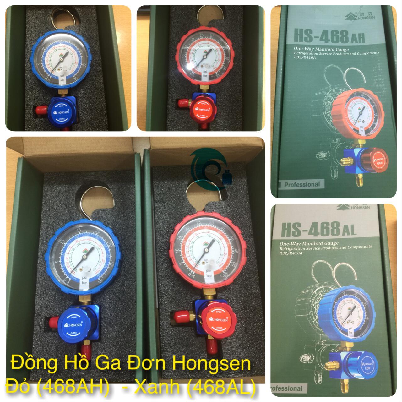 Đồng hồ đơn hạ áp hongsen hs-468al - cao áp hongsen hs-468ah