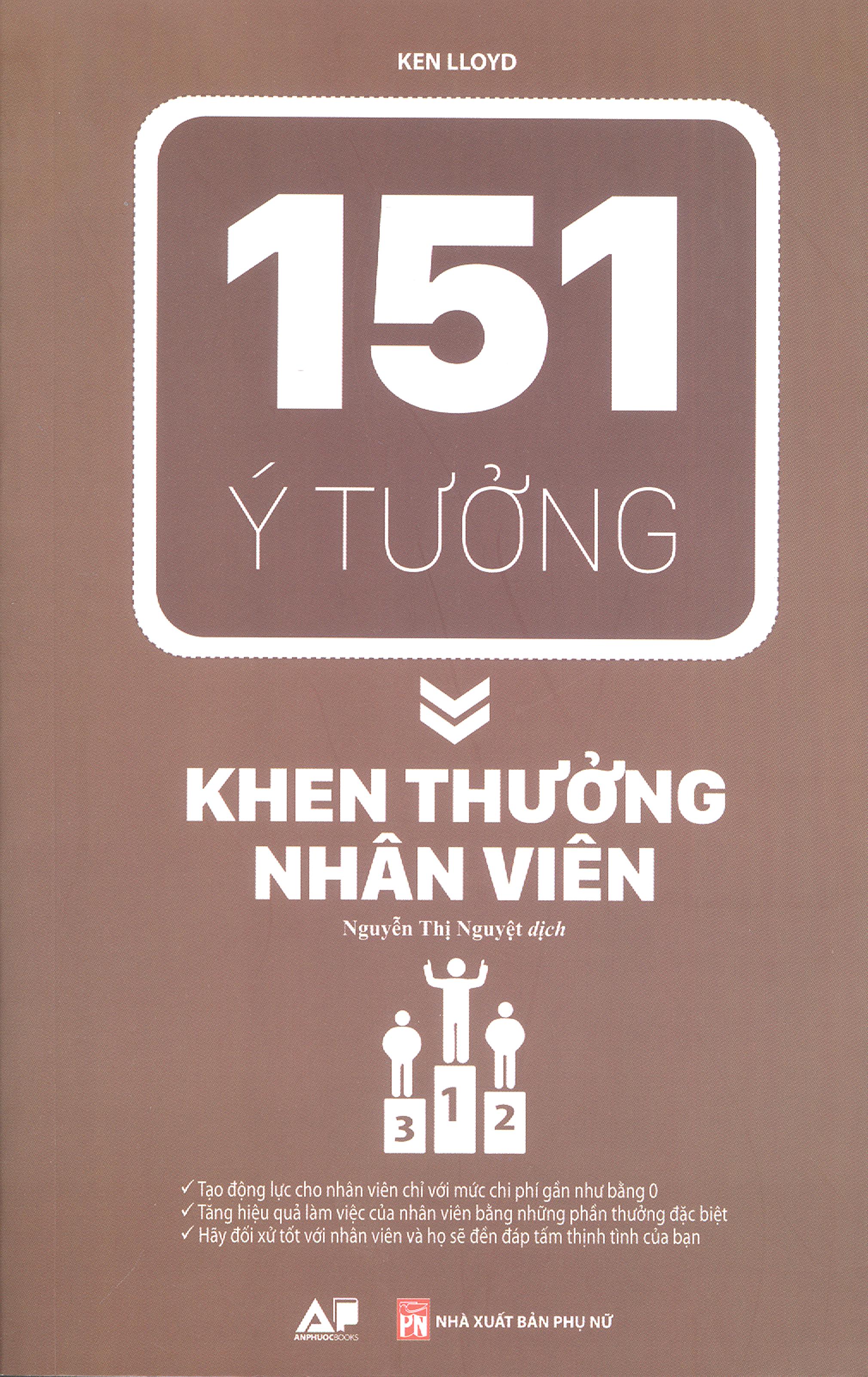 151 ý tưởng khen thưởng nhân viên