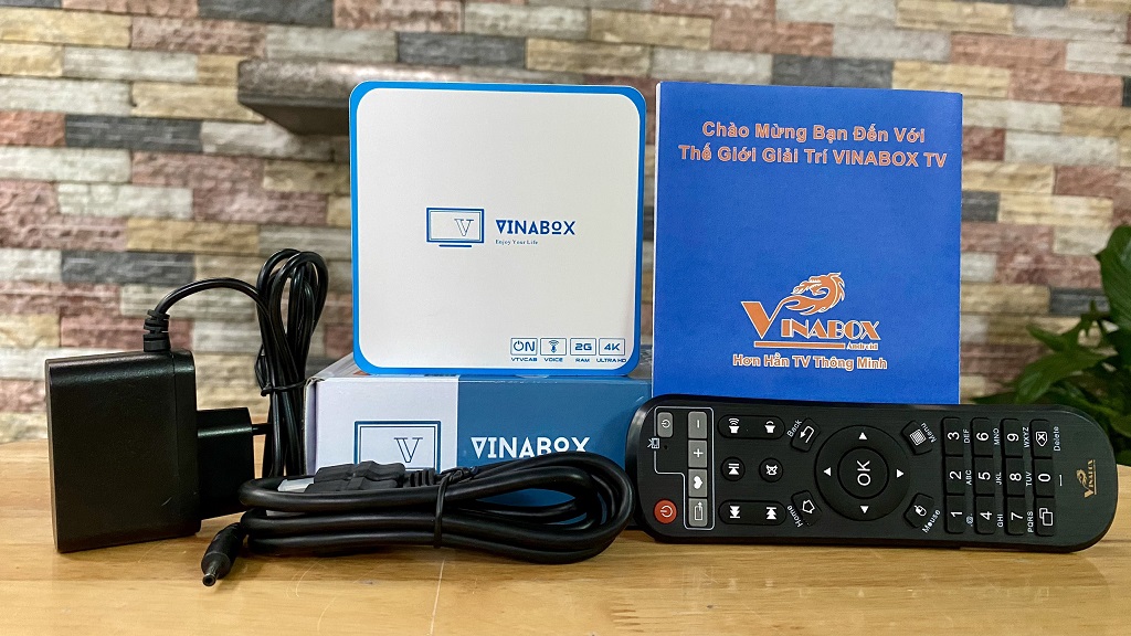 Android tv box chính hãng vinabox a15, ram 2gb, rom 16gb, bảo hành: 12 tháng