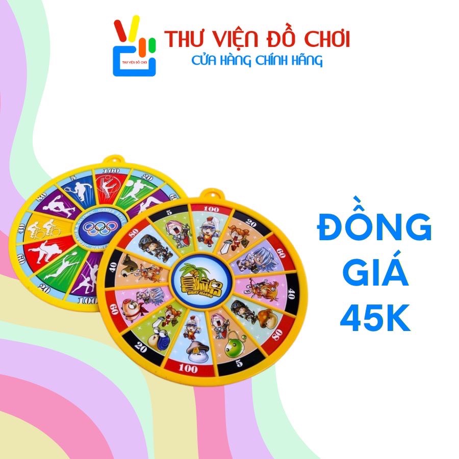 Bộ ném phi tiêu nam châm 2 mặt an toàn cho bé