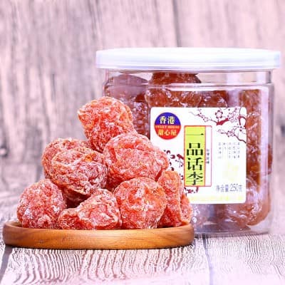 Mận cơm đài loan lon pet 250g