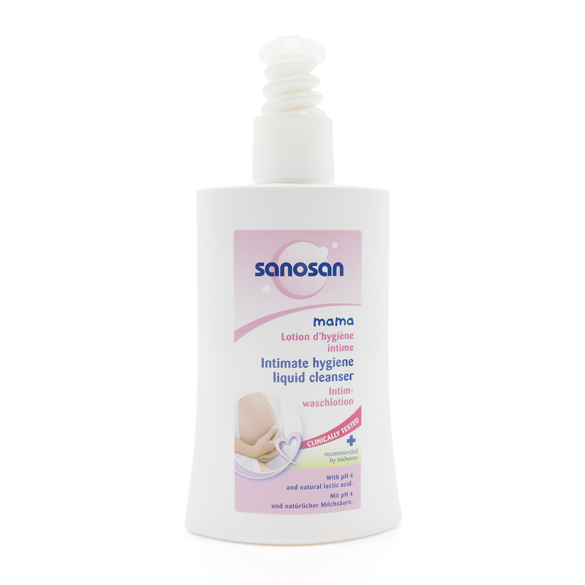 Dung dịch vệ sinh phụ nữ Sanosan Hoa cúc Chamomilla 200ml