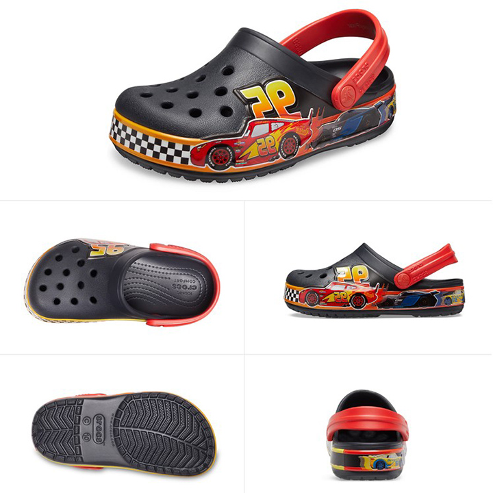 DÉP SỤC CHỐNG HÔI CHÂN -CROCS- FUN LAP TRẺ EM HÌNH CÁC LOẠI XE