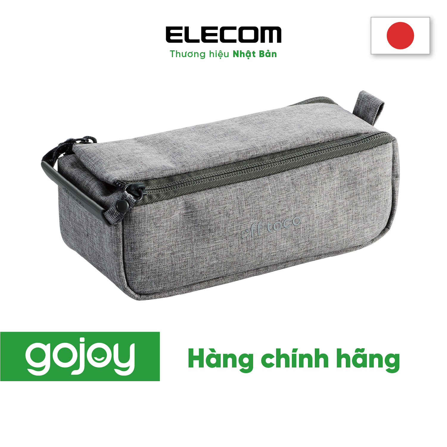Túi đựng phụ kiện cỡ vừa elecom bma-of01 - bảo hành 12 tháng