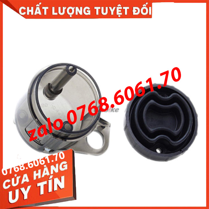 Bình dầu khói Brembo lớn nhỏ nắp nhựa thông dụng các loại xe