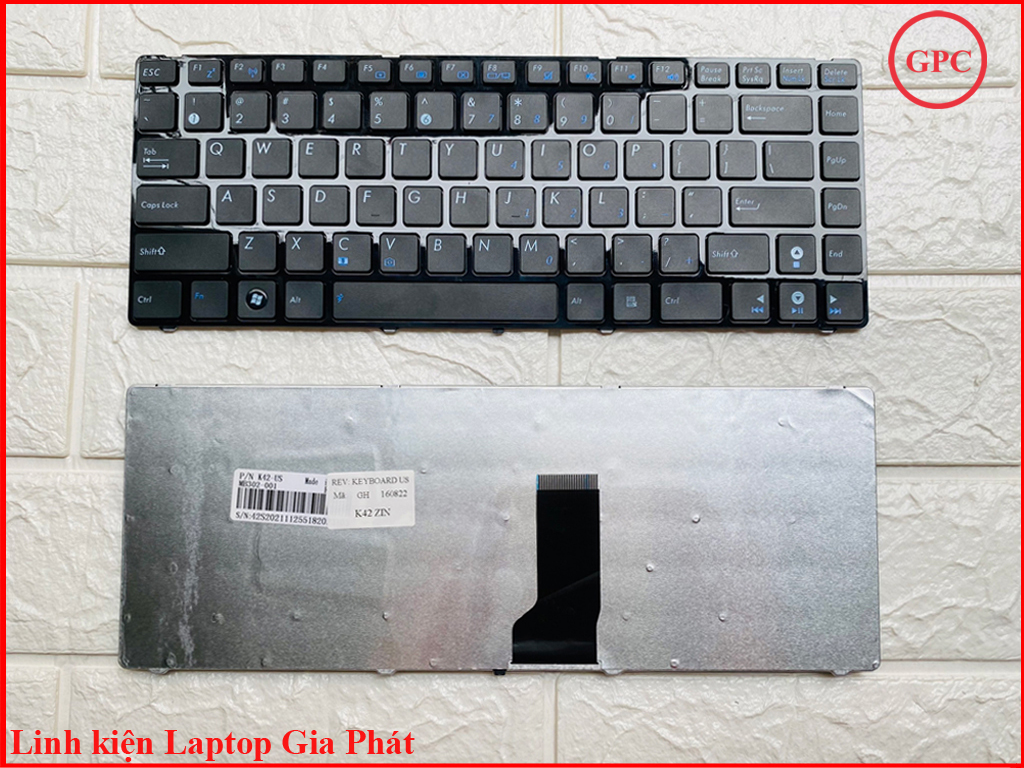 Bàn phím laptop asus k42 k43 x44h x45c k43e k43s a42 k42f x42 x43 x43s x44