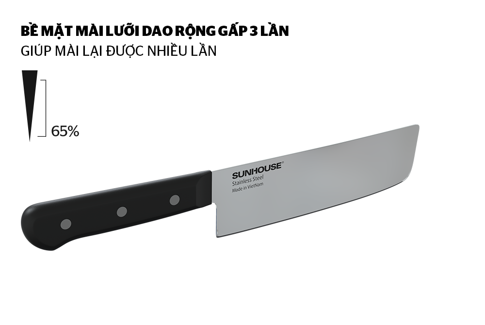 Dao thái sunhouse ks-kn165ss