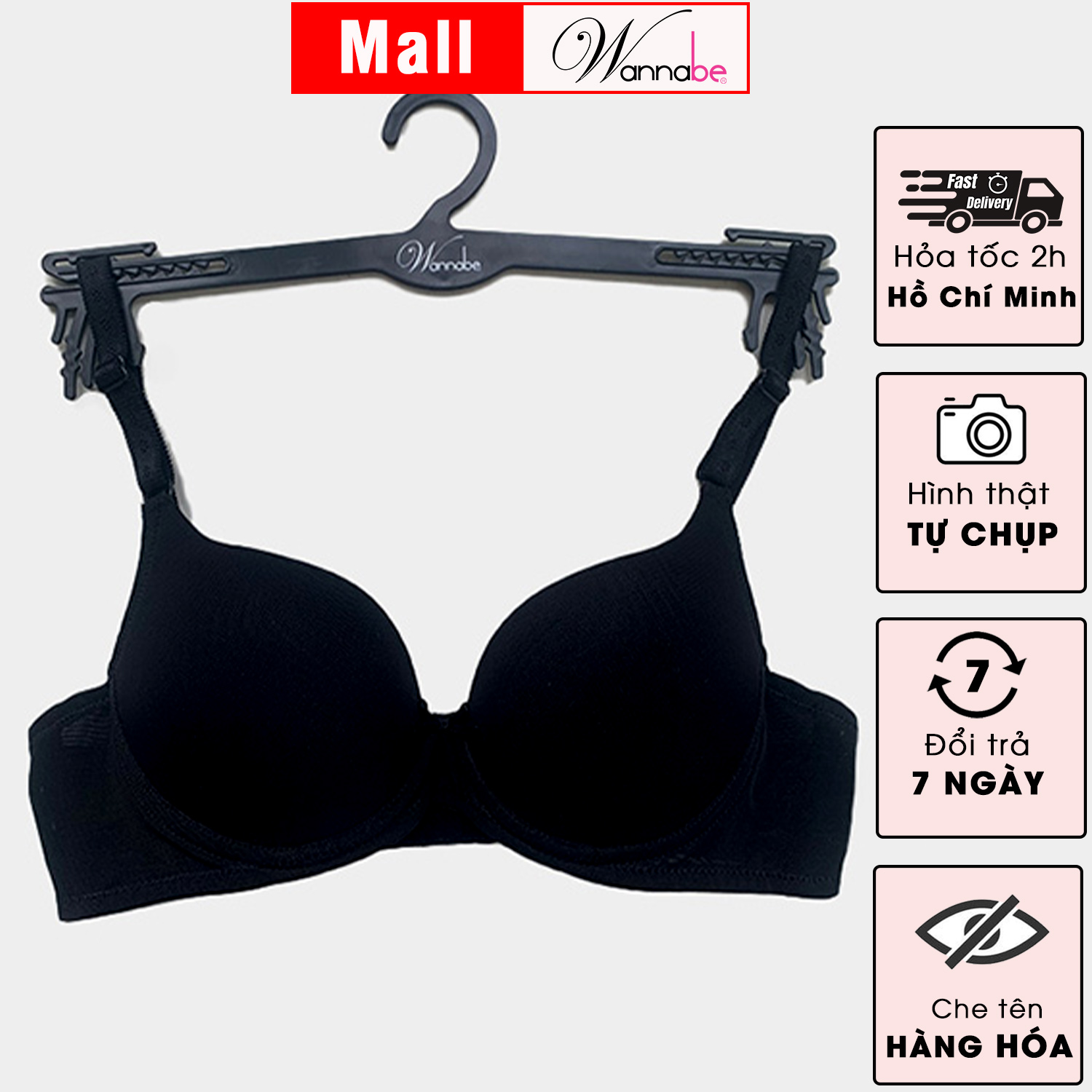 ÁO NGỰC MÚT DÀY WANNABE ANL01 NÂNG NGỰC TẠO VẺ ĐẦY ĐẶN GỢI CẢM CHO BẠN GÁI