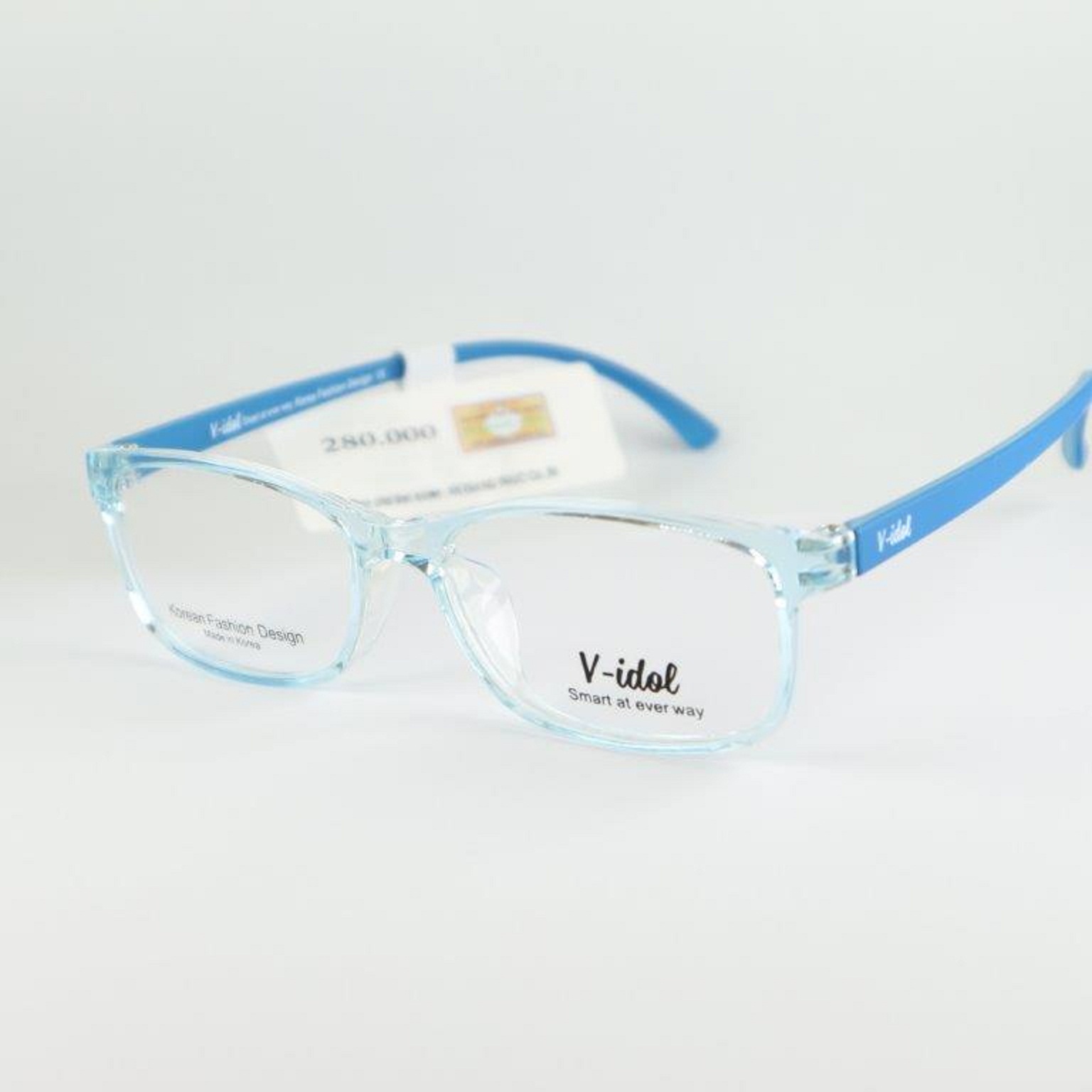 Gọng kính trẻ em v-idol v8137km slbl mbl