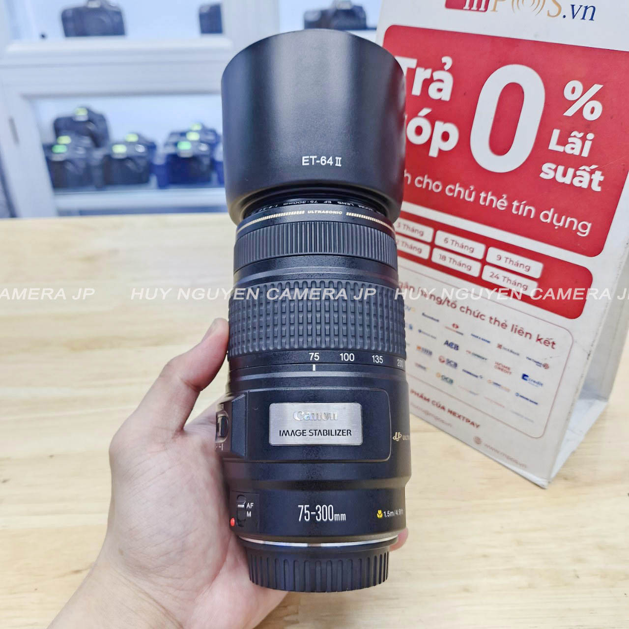 ỐNG KÍNH CANON 75 300 USM IS RÂT ĐẸP. ỐNG KÍNH ZOOM TELE XÓA PHÔNG RẤT ĐẸP.