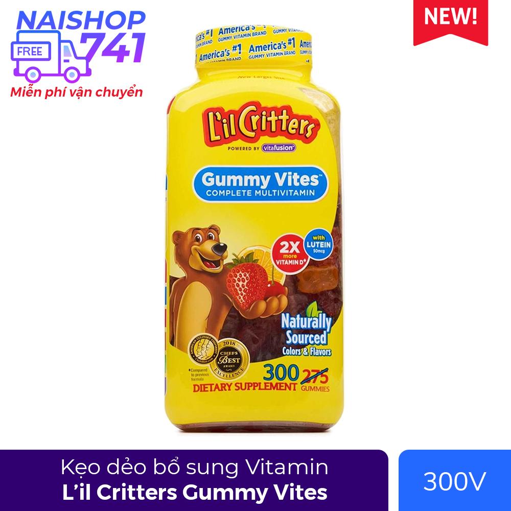 Kẹo Dẻo Lil Critter Gummy Vites Complete Multivitamin 300 viên