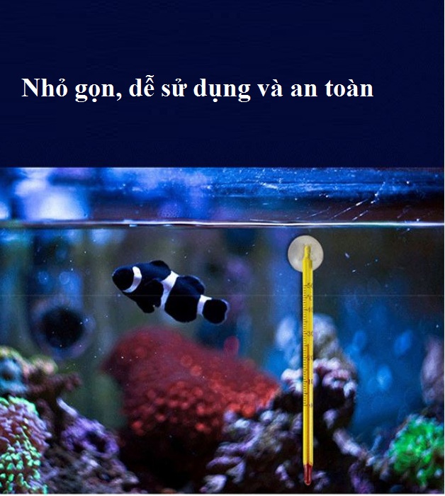 Nhiệt kế đo nhiệt độ nước dành cho bể cá