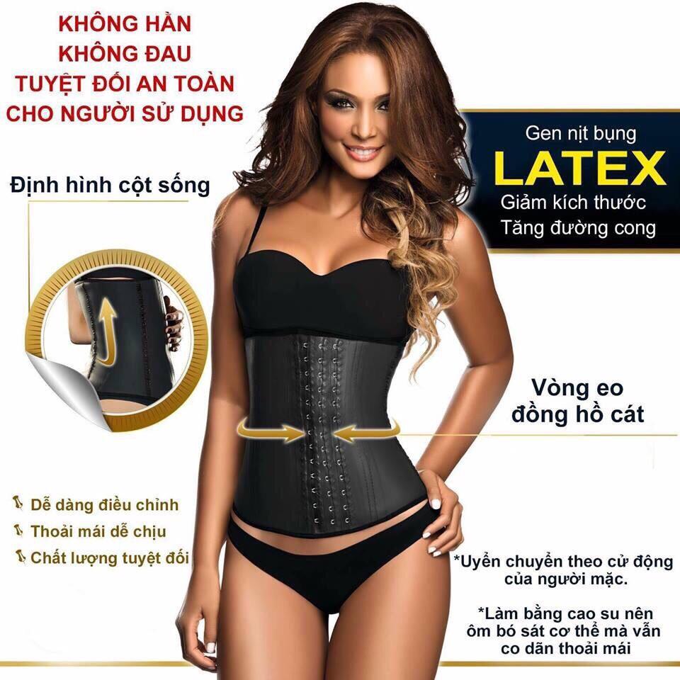Bó bụng, nịt bụng latex - đai gen bụng định hình giảm cân - cho dáng đẹp eo thon giá tốt. đai nâng bụng cao cấp - đai nịt bụng latex cao cấp, giảm mỡ định hình eo thon