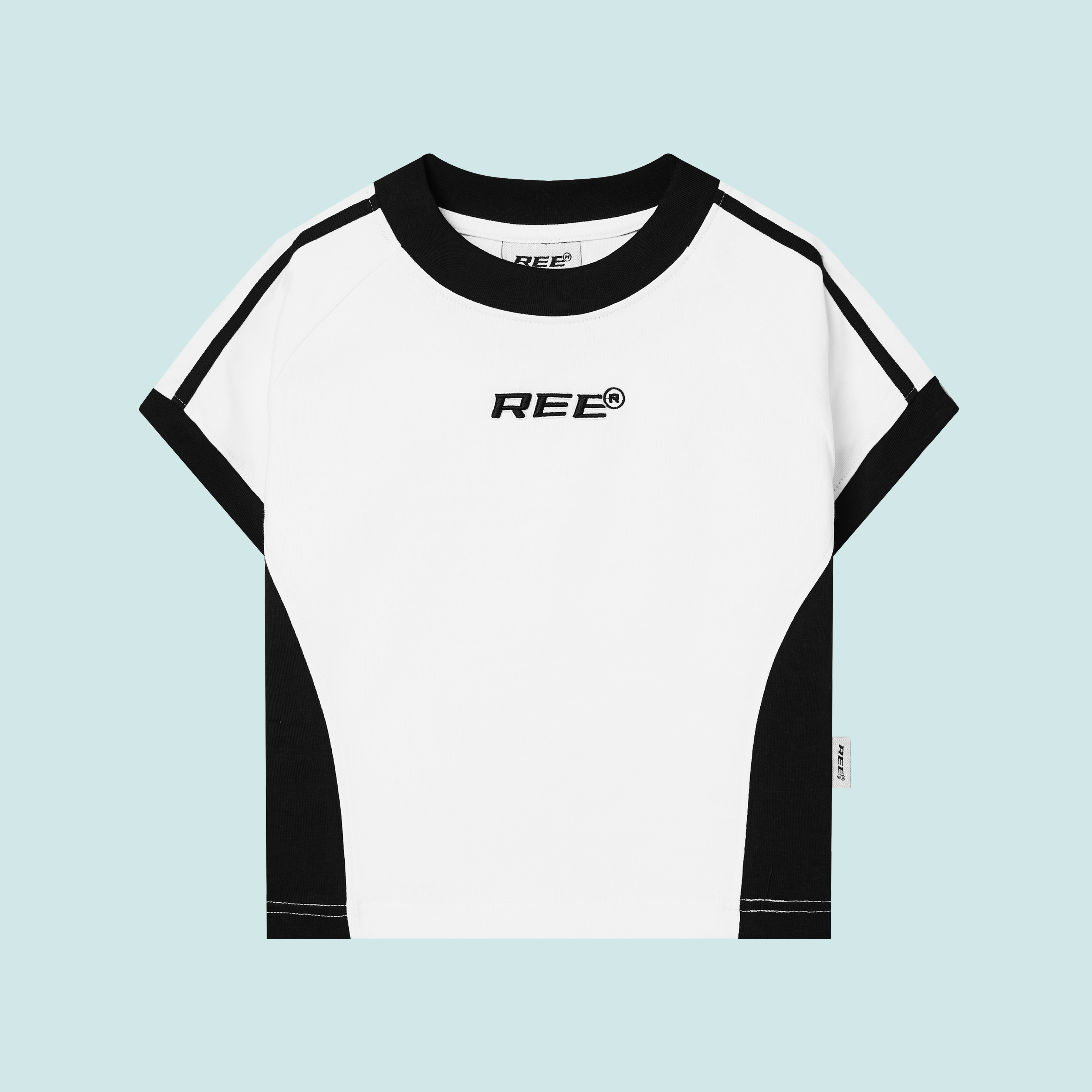 Local brand ree - áo croptop cho nữ màu trắng