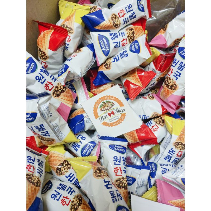 Bánh ốc quế socola Hàn Quốc 1kg