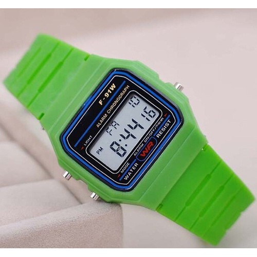 [HCM]Đồng hồ đeo tay F-91W huyền thoại cao cấp Đồng hồ nhiều màu Đồng hồ trẻ em Đồng hồ thể thao Đồng hồ điện tử