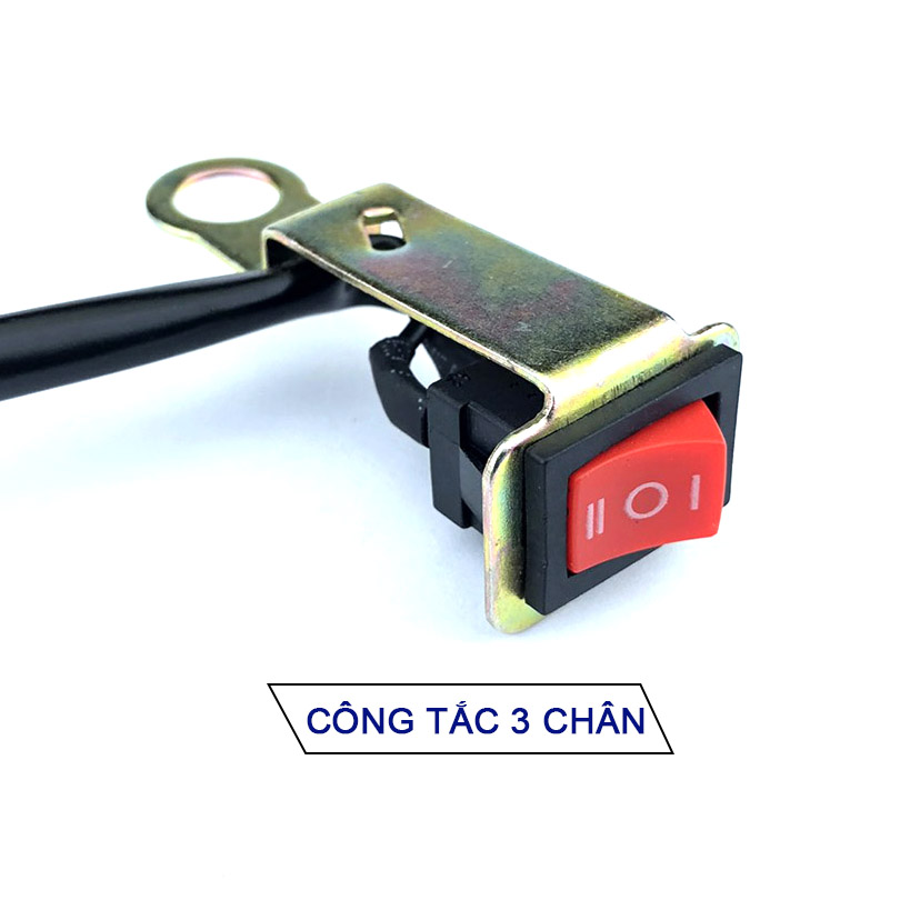 [HCM]Công Tắc 3 Chân Có Pat Chân Gương Gắn Xe Máy [ 1 Chiếc ]