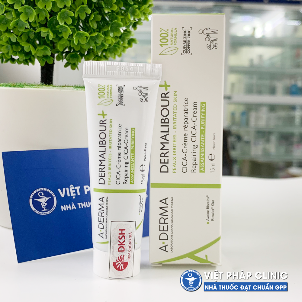 Kem Dưỡng Phục Hồi Và Làm Dịu Da Bị Kích Ứng ADERMA Dermalibour+ Repairing Cream