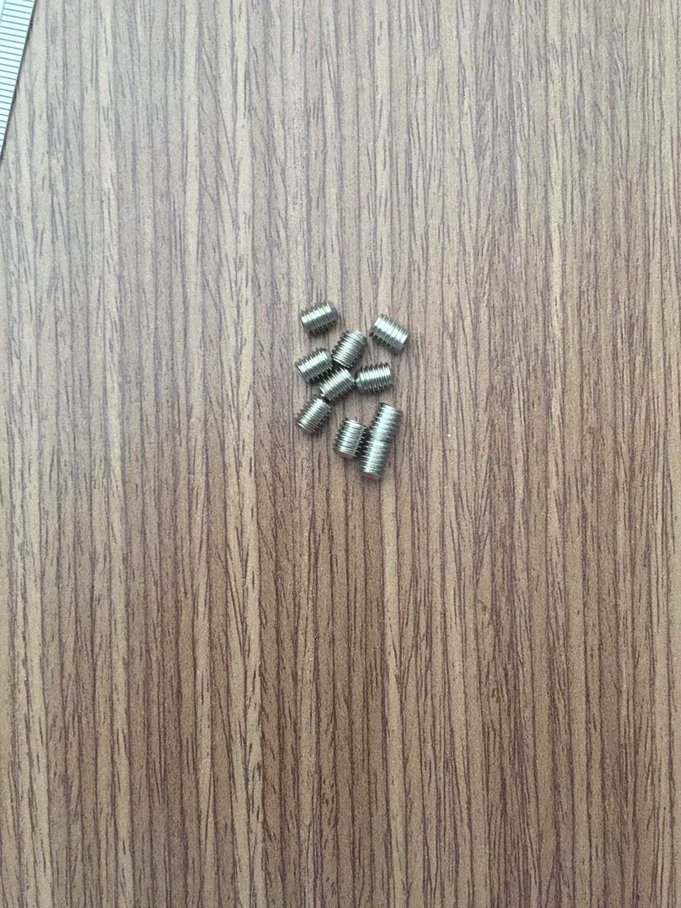 1 BỊCH 25 CON BULONG LỤC GIÁC ÂM M5x6MM INOX 201 M.E HOÀNG KHANG