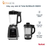 Máy làm sữa hạt, xay nấu đa năng 2 cối nóng và lạnh, hút chân không Tefal Ultra Blend Boost BL985A31