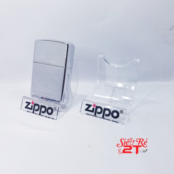 Giá đỡ Zippo Mica - Chân đế Zippo Có Logo Zippo dùng trưng bày Zippo